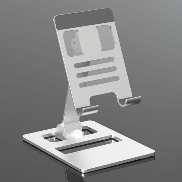 Convenient Tablet Holder Mini Tablet Stand Hollow Holding Heavy Duty Desktop Mobile Phone Stand thumbnail 2