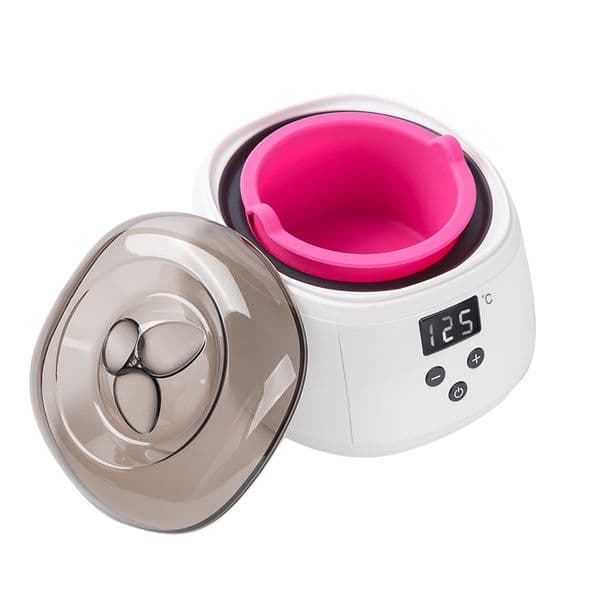 Wax Heater Hair Removal Machine LCD Display Smart Waxing Machine Spa Hand and Foot Epilator Depilatory Wax Warmer Silicone Liner