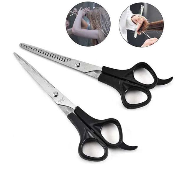 2-piece stainless steel hair clipper set thinning hair clipper accessories salon hair salon wholesale W241111
