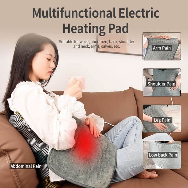 12*24" Small Size Self Heating Knee Pad Long Hours Pain Relief Heating Pad With Controller electric blanket Electric Heating Pad