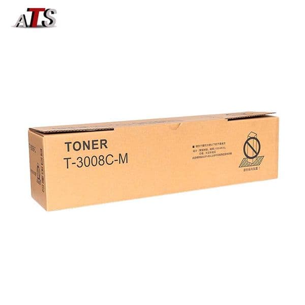 High Quality BK T3008C T-3008C T3008 T-3008 Toner Cartridge Toner Powder for Toshiba T 3008 New Compatible Copier Spare Part 1PC