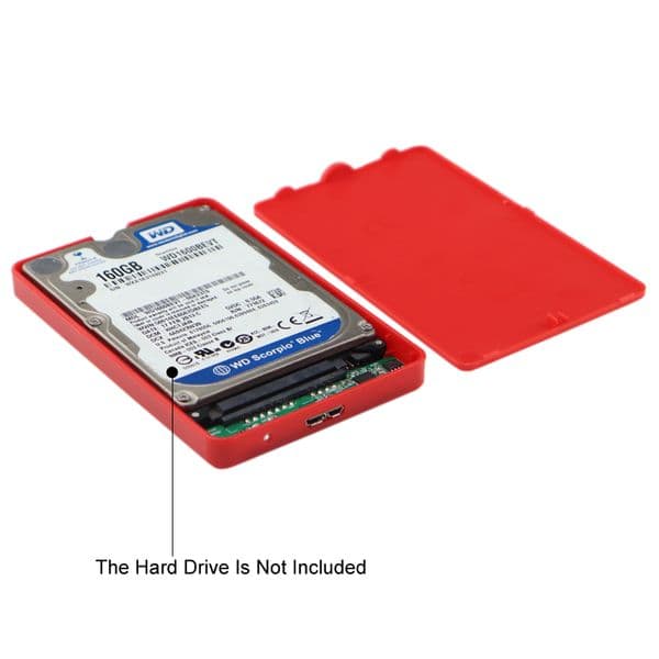 Case Hd Externo USB 3.0 To 2.5 Inch SATA HDD SSD Enclosure External Hard Drive Disk Box for PC Laptop Smartphone PS5