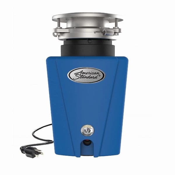 Garbage Disposer Stainless-Steel with Power Cord Removable Splash Guard