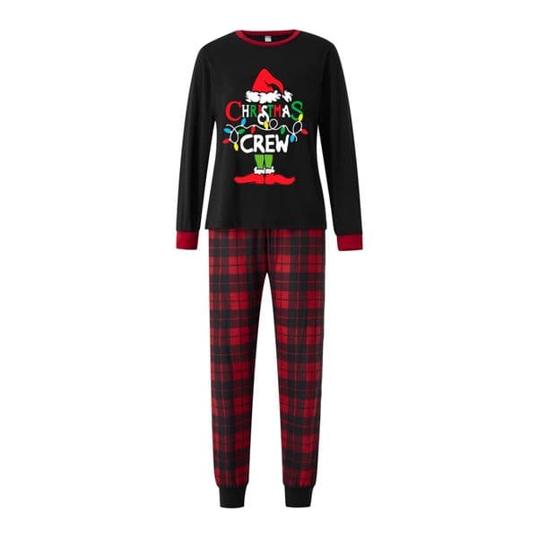 Christmas Family Matching Sets Parent-Child Outfit for Christmas Holiday Night Party