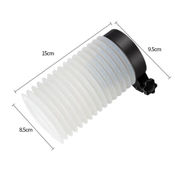 1pc Rubber Drill Dust Collector Electric Hammer Ash-Bowl Collecting Device Dust Cover 9.5x8.5x15cm For SDS Rotary Hammers