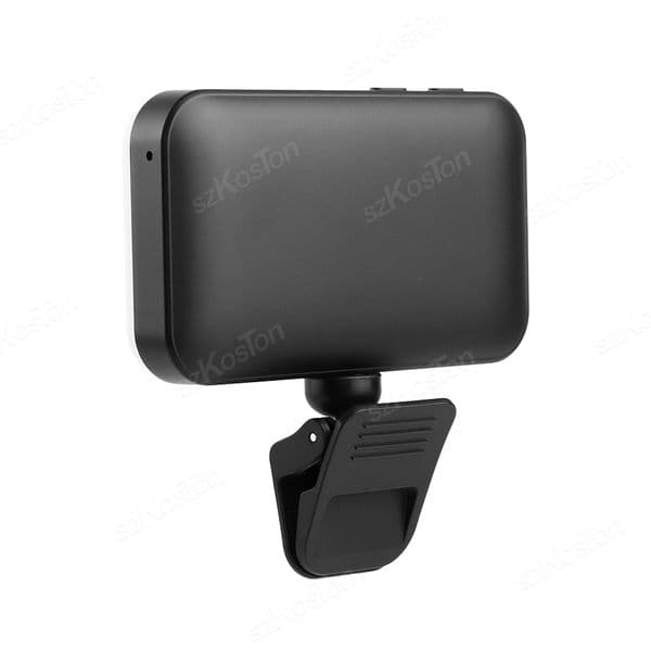Rechargeable Soft Selfie Light for Phone Camera Laptop 1000mAh Portable LED Phone Light Clip for Vlog TikTok Makeup Conference