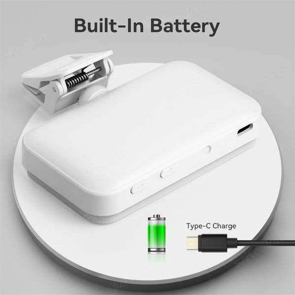 1000Mah LED Selfie Light Rechargeable Phone Light Clip 3 Light Modes Ring Light for IPhone iPad Camera Laptop Conference TikTok