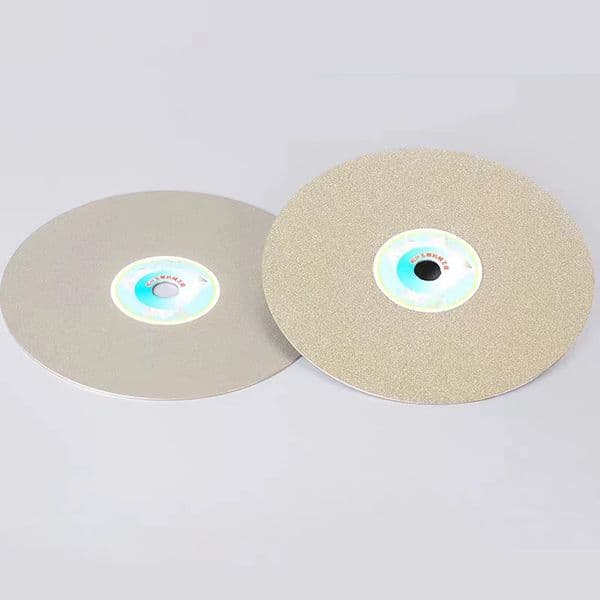 6" Inner hole 12.7mm Lapidary Grinding Polishing Wheel Disk Grit 500/1200/3000 Diamond Coated Flat Lap Tool