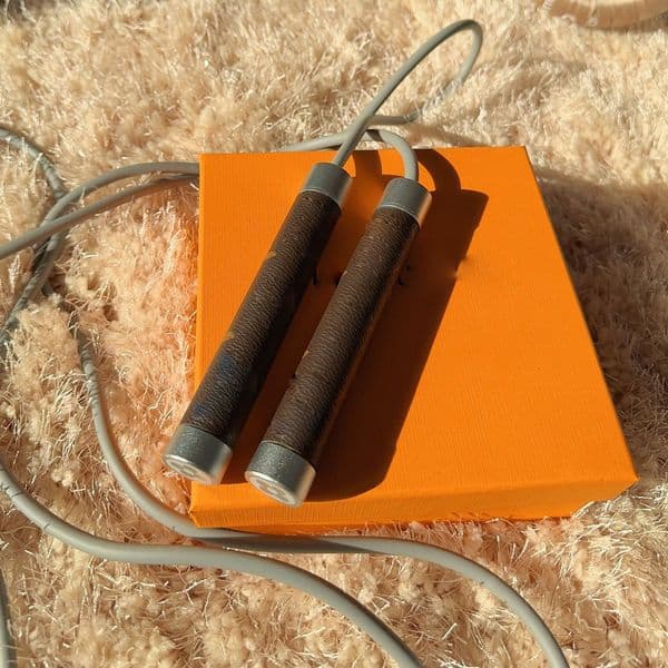 2026 new ILIVI Monogram Jump Rope Jumping Supplies ic Training Skipping Ropes Fitness Speed Skip Aerobics fat burning slimming professional