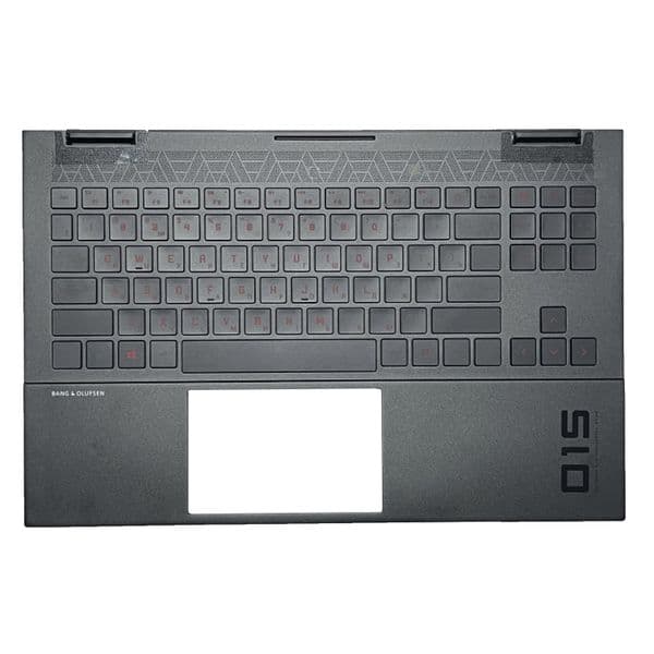 Original New US/UK/RU/FR/LA/GR Keyboard for HP OMEN 6 15-EK 15-EN TPN-Q236 TPN-Q238 Laptop Palmrest Upper Top Cover M00666-001