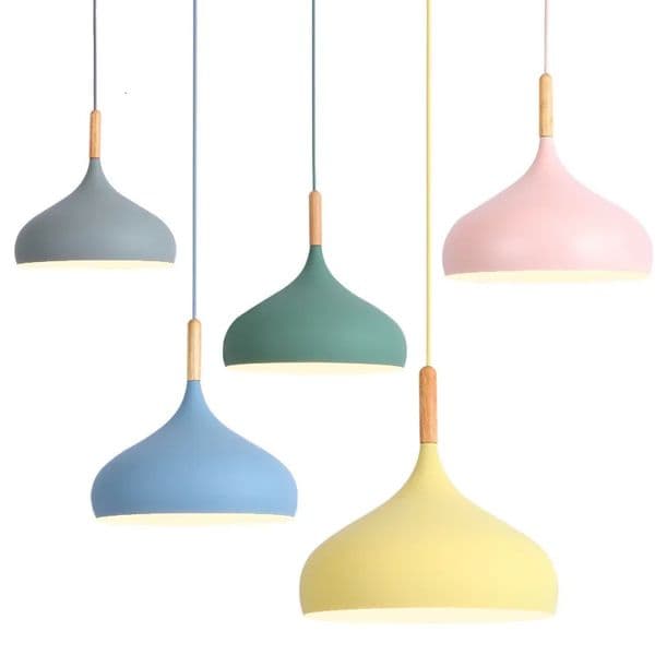 Nordic Colored Branch Chandelier Wooden Chandelier Bedroom Living Room LED Light Single Head Aluminum rens Room Lighting Fixture 241111