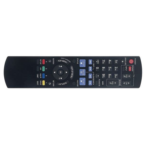 Remote Control N2QAYB000378 for Panasonic Blu-Ray Disc Player DMP-BD60 DMP-BD80 DMP-BD35 DMP-BD605 DMP-BD601 DMP-BD80K