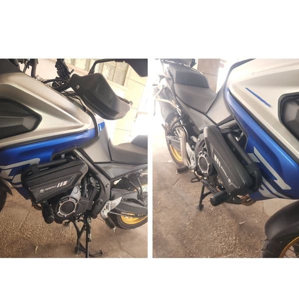 For VOGE DS525X DS 525X 525 DSX 525DSX Motorcycle Accessories Side Bag Fairing Tool Bag Storage Frame Bumper Frame CrashBar Bags