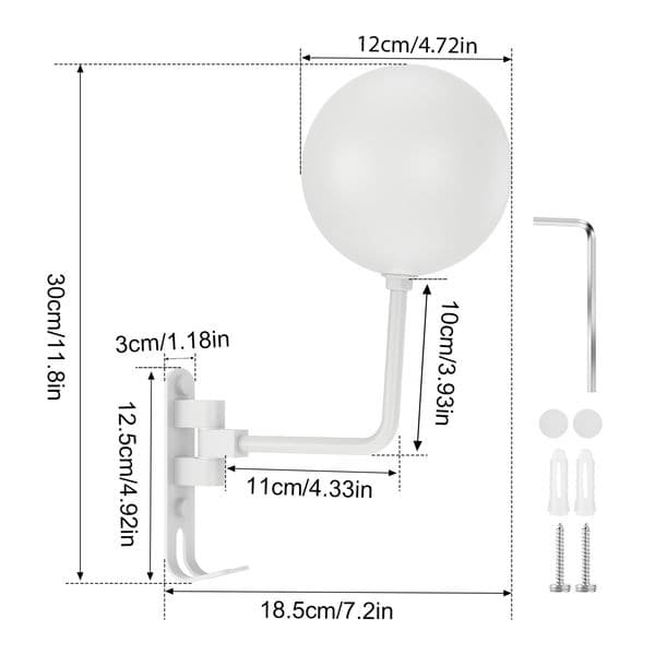 Motorcycle Helmet Holder Wall Mount Steel Helmet Hanger with Hooks Stand Rack Storage for Motorcycle Bike Helmets Coats Caps
