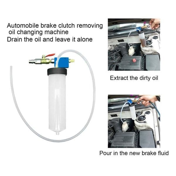 NEW Auto Car Brake Fluid Oil Change Replacement Tool Hydraulic Clutch Oil Pump Oil Bleeder Empty Exchange Drained Kit