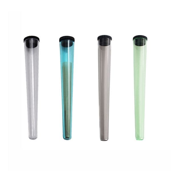 Plastic King Size Doob Tube for Smoking Roll 115mm Joint Cone Vial Container Waterproof Airtight Smell Proof Rolling Paper Storage Sealing Case