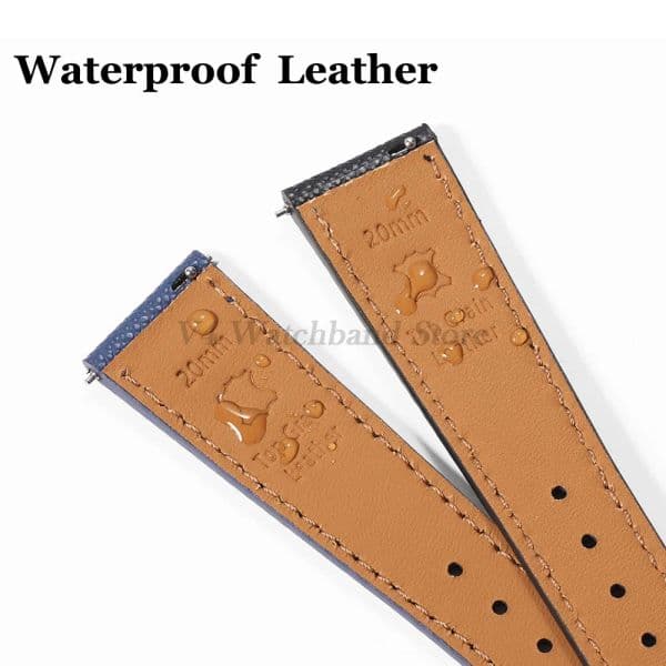 Cowhide Slim Thin Bracelet 18mm 22mm Lady's Strap Bands Quick Release Wrist Belt Women's Vintage Genuine Leather Watch Band