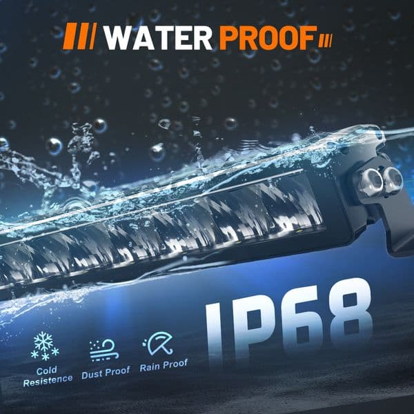 CO LIGHT ECE R112 R10 R7 Single Row 12'' 22'' 32'' 42'' 52" Off Road E-marked White Amber Car Led Light Bar 3500K 6500K 12V 24V