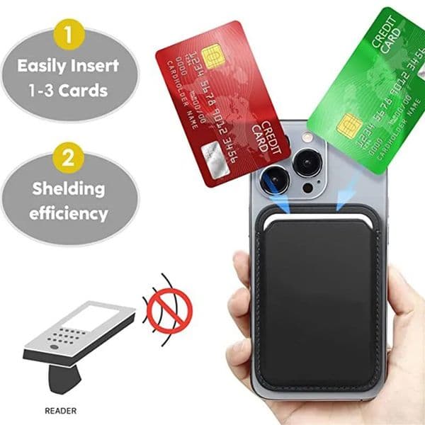Leather Wallet Case For iPhone new 15 Pro 2025 Max Magsafe Wallet Leather Compatible For iPhone 14 13 12 Card Holder with MagSafe Magnet