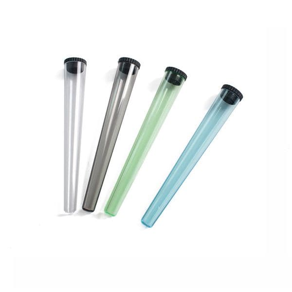 Plastic King Size Doob Tubes Smoking Accessories 115 MM Joint Cone Roll Rolling Paper Vial Waterproof Airtight Smell Proof Storage Sealing Container Case