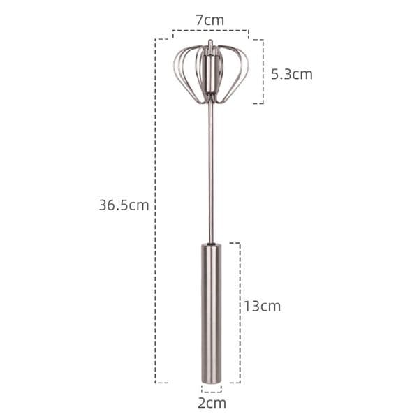 Milk Frother Semi-automatic Mixer Drink Foamer Coffee Egg Beater Whisk Latte Stirrer Kitchen Portable Handheld Foamer