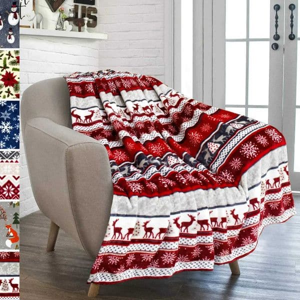 Christmas Throw BlanketFlannel Snowflake Gingerbread 2024 Xmas Fleece BlanketWinter Warm Soft Plush Blanket For Couch Sofa BedXJ241111