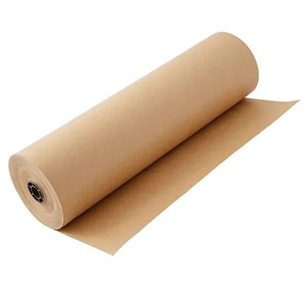 30 meter brown kraft paper packaging roll used for wrapping wedding birthday party gifts fresh floral art craft materials 241111