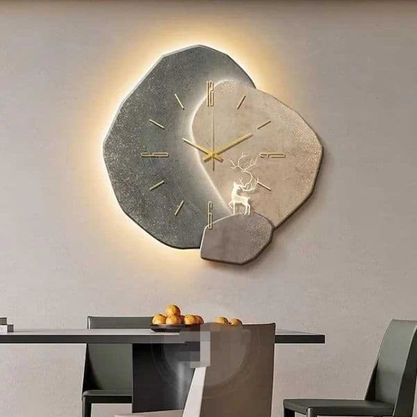 2026 Clocks Creative Unique Living Room Large Modern Clock Art perfume Design Retro Home cologne Decor Wall Painting Free Shipping 1011