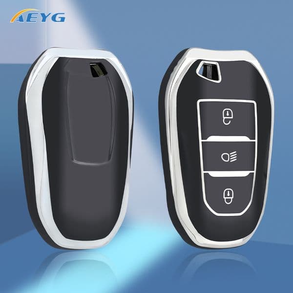 TPU Car Remote Key Case Cover Shell Fob For Peugeot 308 408 508 2008 3008 4008 5008 For Citroen C4 C6 C3-XR Car Accessories