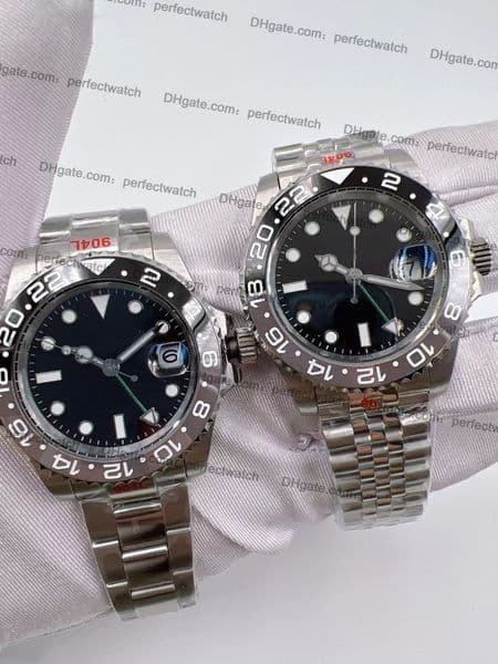 Super U1 ST9 Men's Watch Stainless Black Gray Ceramic Bezel Luxury Mechanical Automatic Movement sapphire glass Men Watches Wristwatches