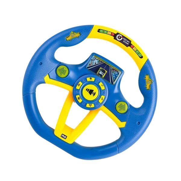 Round Steering Wheel Toy Pretend Play Driving Toy Educational Toy Pressure Board
