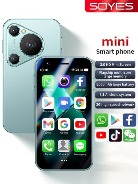P70 Pro Max 3.0 cell phones mobile android smartphone Face ID wholesale phones 2000mAh 16GB 3G Network Google Play Store mobail phone mini smart phone Original Phone