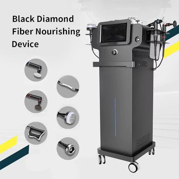Professional 448k Beauty RF Beauty Machine 6 in 1 Physiotherapy Internal Heating Body Massage Skin Rejuvenation Anti-cellulite Scraping Lymph Drainage Device
