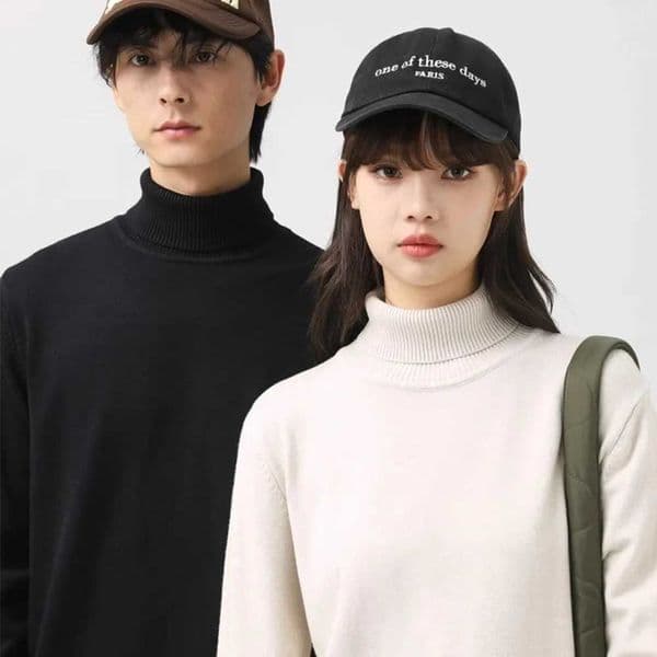 Winter wool warm pull strapless mens turtle neck sweater knitted sweater mens casual jumping slim fit couple sweater W2411111