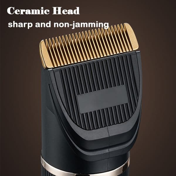 Professional Hair Clipper Electric Hair Cut Maching Rechargeable Beard Trimmer For Men Waterproof Ceramic Blade Haircut