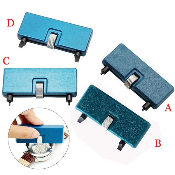 A/B/C/D Styles Watch Repair Tool Watch Back Cover Opening Tool Wrench Opener 2Claw Remover Portable Battery Replacement