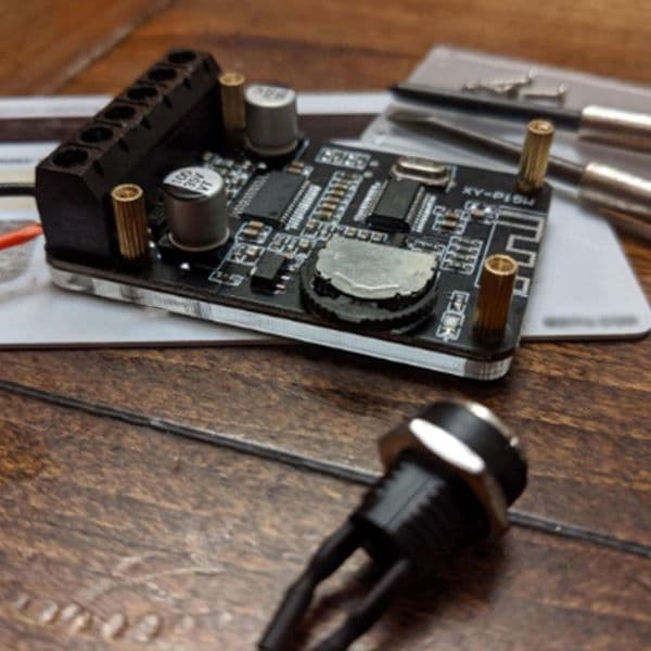 20W Stereo Bluetooth Power Amplifier Board 12V / 24V High Power Digital Power Amplifier Board XY-P15W Without Shell