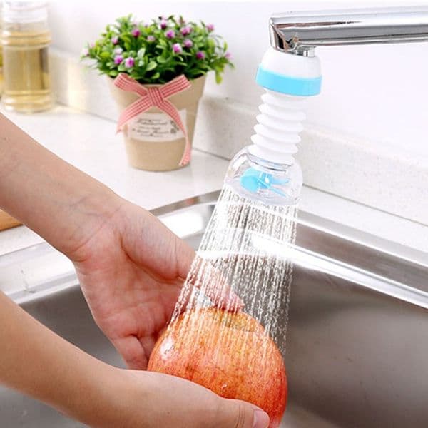 1Pcs Water Purifier Anti-Splash Rotary Bathroom Accessories Economizer Faucet Bubbler Faucet Extender Faucet Nozzle Adapter