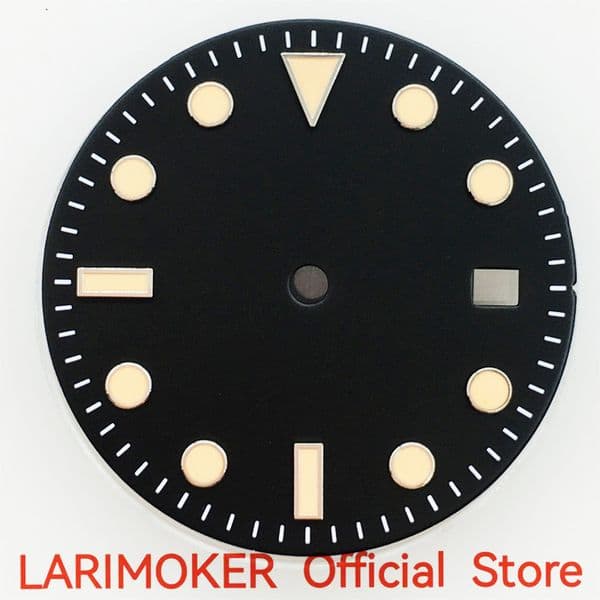 LARIMOKER 29mm sterile dial luminous dial fit NH35 ETA 2824 2836 Miyota 8215 821A Mingzhu DG 2813 3804 Seagull movement