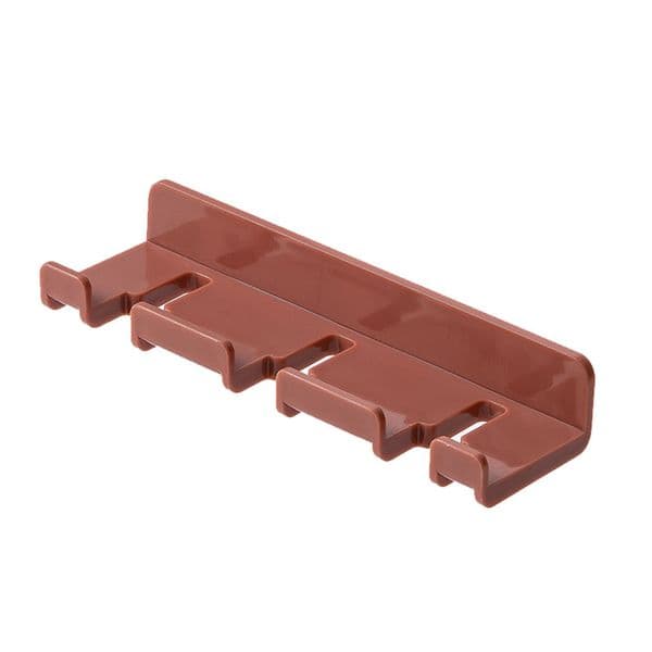 Toothbrush Holder Wall Mount Toothbrush Hanger Hook Toothbrush Storage Rack Toilet Stick Hooks Household Storage Accessories