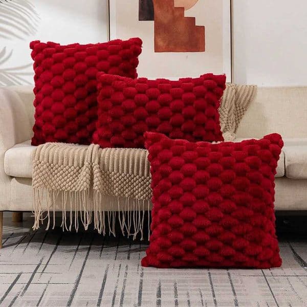 Pine Forest Grid Turtle Pattern 3D Soft P Throwing Box for Living Ro Sofa Bed and Ro Decoration Soft Cushion Cover 45CM M241113