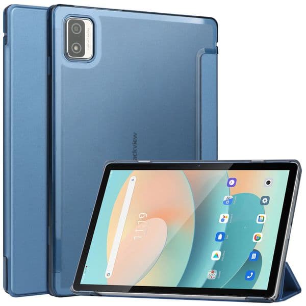 Tri-fold Smart Case For Blackview Oscal Pad10 Tab 8 7 WiFi 12Pro 10.1 inch Luxury PU Leather Stand Cover Shockproof Light Weight