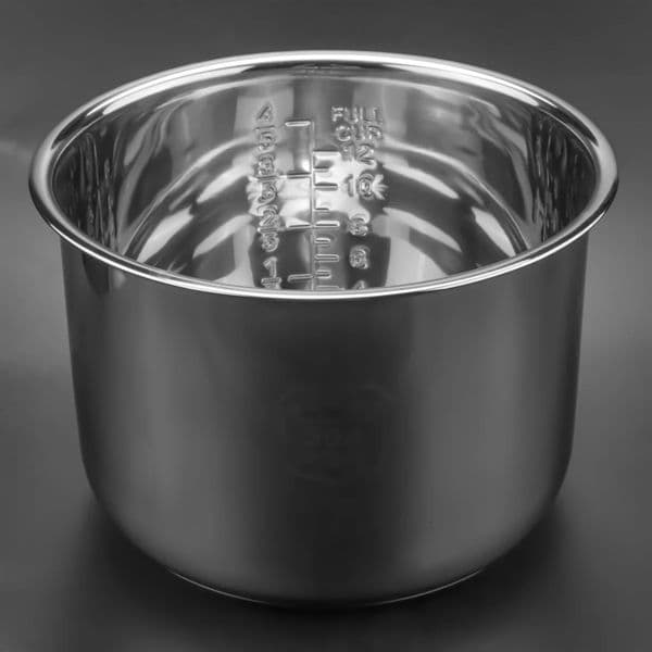 6-liter pressurized cookware inner pot rice pressurized cookware liner stainless steel inner pot minute pressurized cookware liner 241113