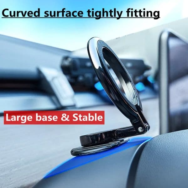 Universal Magnetic Car Phone Holder Stand Macsafe Metal Magnet Car Mount Support in Car For iPhone 14 13 12 Pro Max Mini Samsung