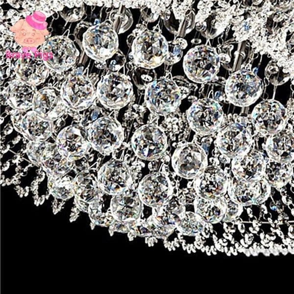 Hot sale Clear 20mm Crystal Hanging Balls Cut Faceted Glass Prism Chandelier Pendants Beads Curtain Home Decor DIY