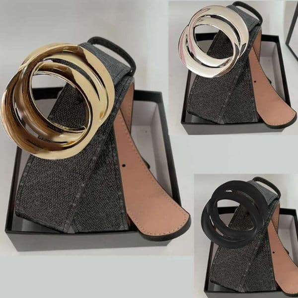 ET Designer Belt for Men jeans Fashion Smooth Classic man luxury casual letter High quality ceinture luxe c Waistband accessory gold silver black buckle 69zj