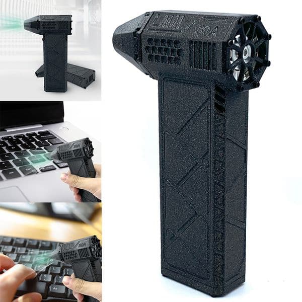 Powerful Blower 110000RPM Mini Turbo Jet Fan Small Turbo Fan 45M/S Turbo Violent Fan 2500mAh Computer Keyboard Cleaner