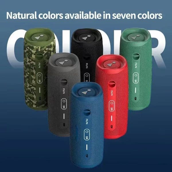 6 speakers FLIP Wireless bluetooth Speaker Mini Portable IPX7 Waterproof Outdoor Stereo Bass Music L260604