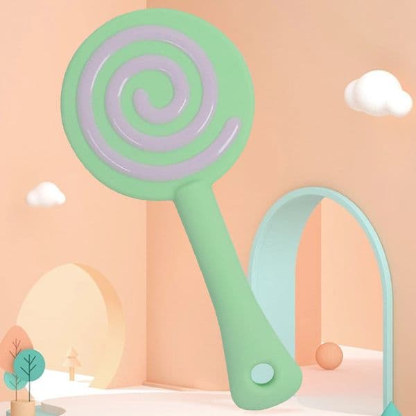 1pcs Baby Teether Toys 0 To 12 Months Training Grip Strength Lollipop Shape Baby Reborn Soft Silicone Baby Accessory Chewing Toy