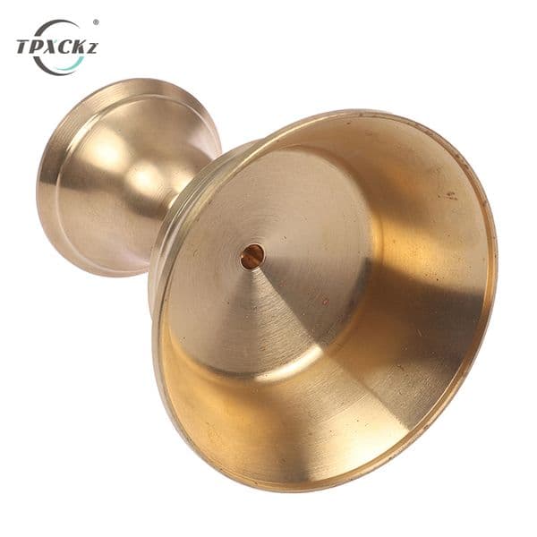 1pcs Multi-Size Golden Copper Alloy Craft Candle Holder Candlestick Candelabrum Festival Ornament Home Decor XJ260305